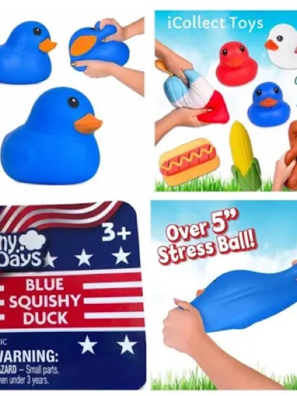 (Low start) viral Squishes! (ducks, corn, hotdog, peach, banana, butter)
